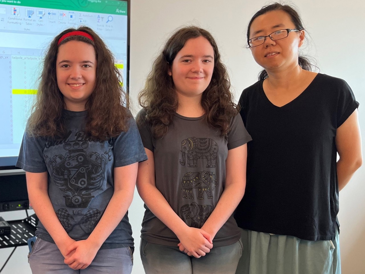 Undergraduate Research in STEM at NKU Allison and Bianca Turner and Yingying Xie