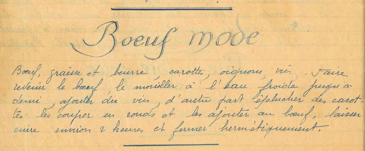 International recipie