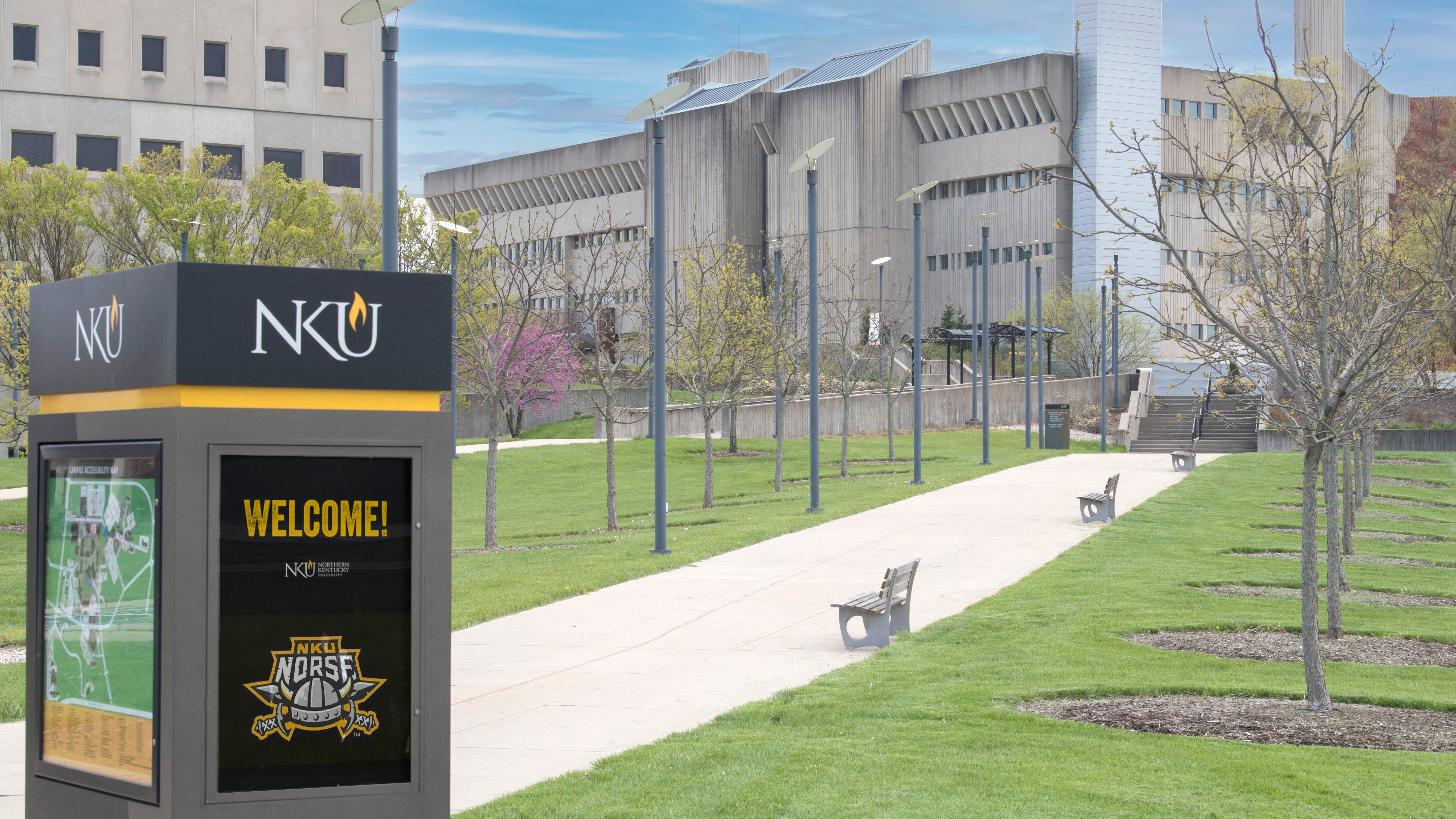 Exterior close up of the Health Innovation Center windows.