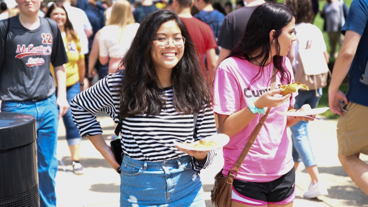 Student activities on the NKU campus 