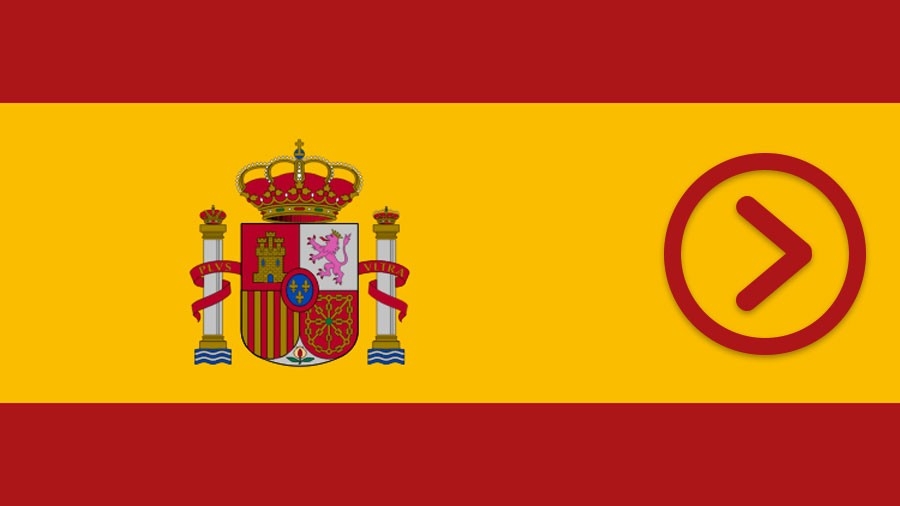 The Spanish flag